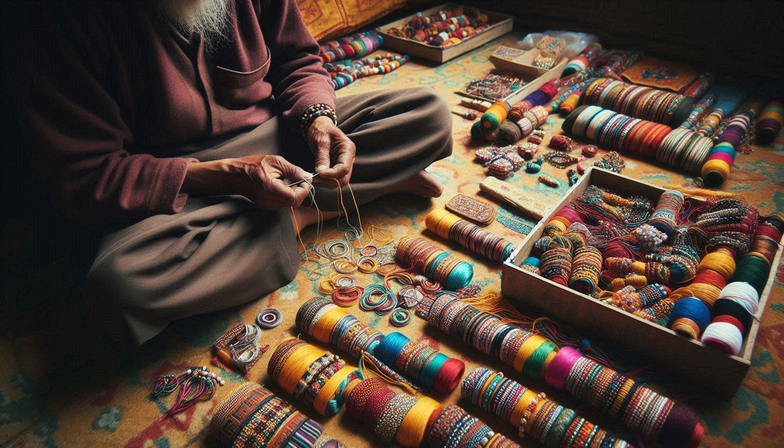 How are Tibetan Bracelets Made?