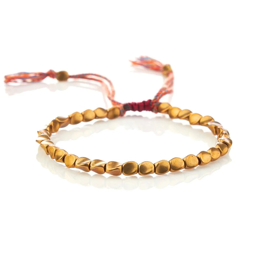 Handcrafted Tibetan Copper Healing Bracelet - Embrace Strength and Protection