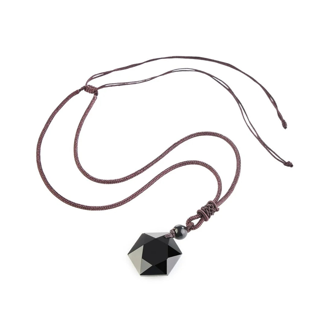 Black Obsidian Guardian Necklace - Your Shield for Spiritual Protection