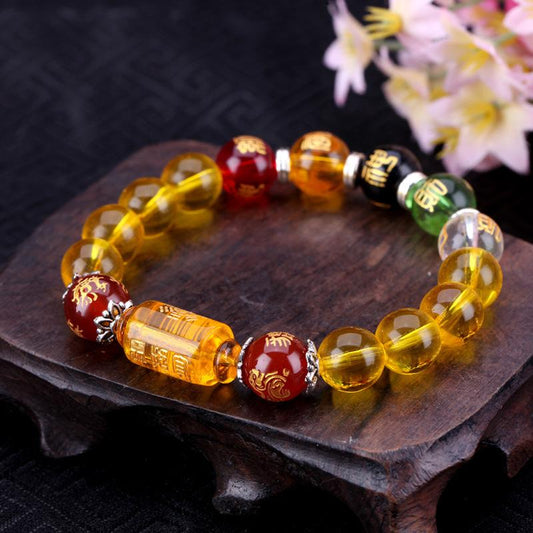 Citrine the God of Wealth Bracelet - Wealth and Harmony