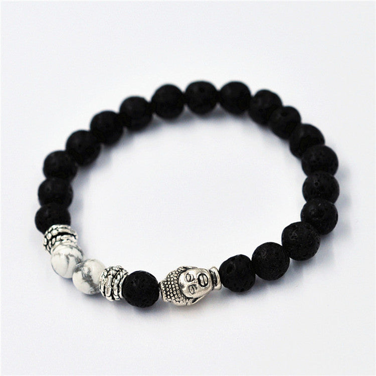 Buddha Serenity Agate Bracelet - Enhance Your Concentration