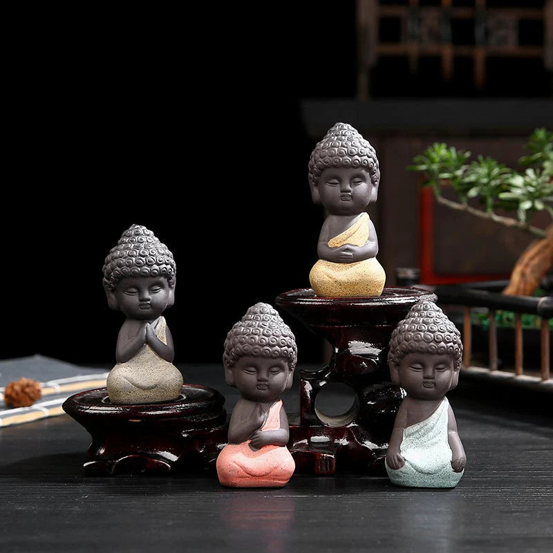 Enlightenment in Miniature: The Four Noble Truths Buddha Figurines