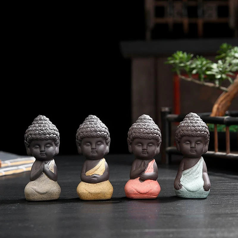 Enlightenment in Miniature: The Four Noble Truths Buddha Figurines