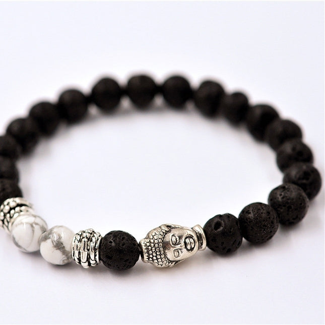 Buddha Serenity Agate Bracelet - Enhance Your Concentration