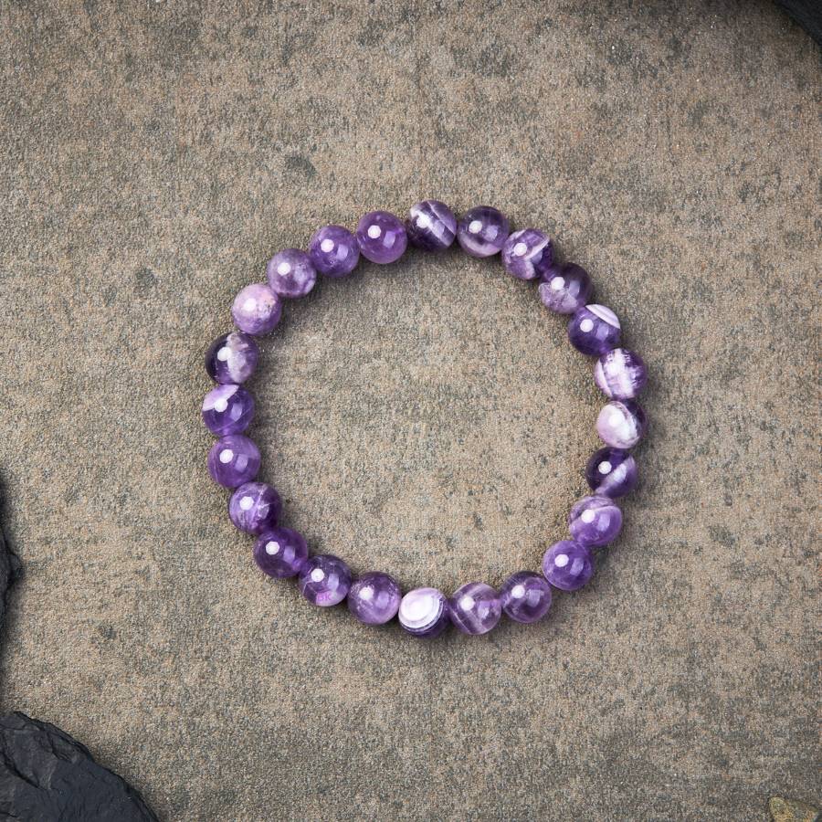 Amethyst Aura Cleansing Bracelet - Peace and Clarity