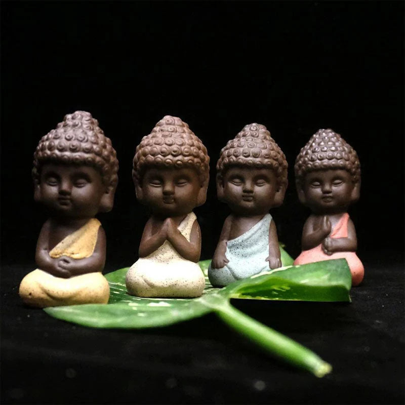 Enlightenment in Miniature: The Four Noble Truths Buddha Figurines