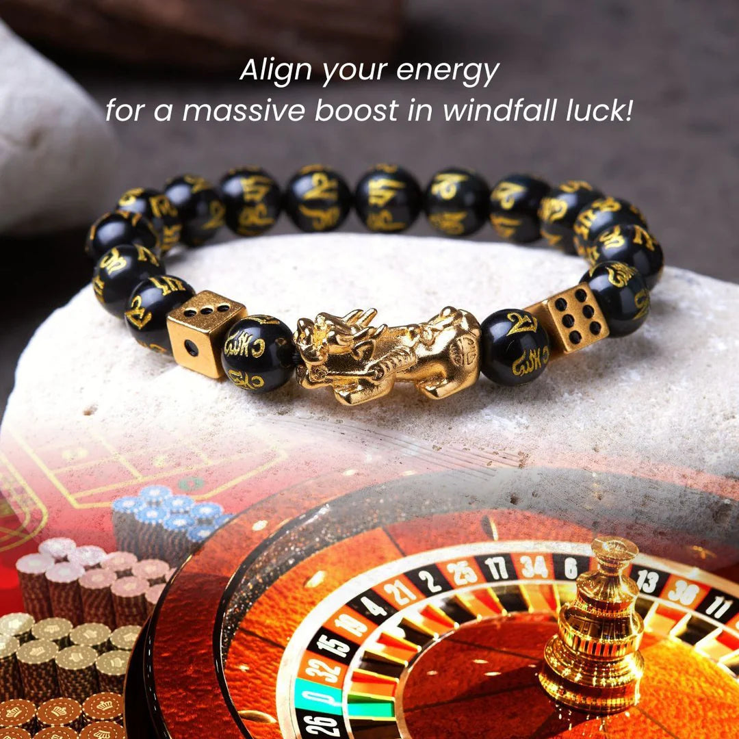 Pixiu Bracelet for Debt Relief and Gambling Fortunes - Attract Maximum Prosperity