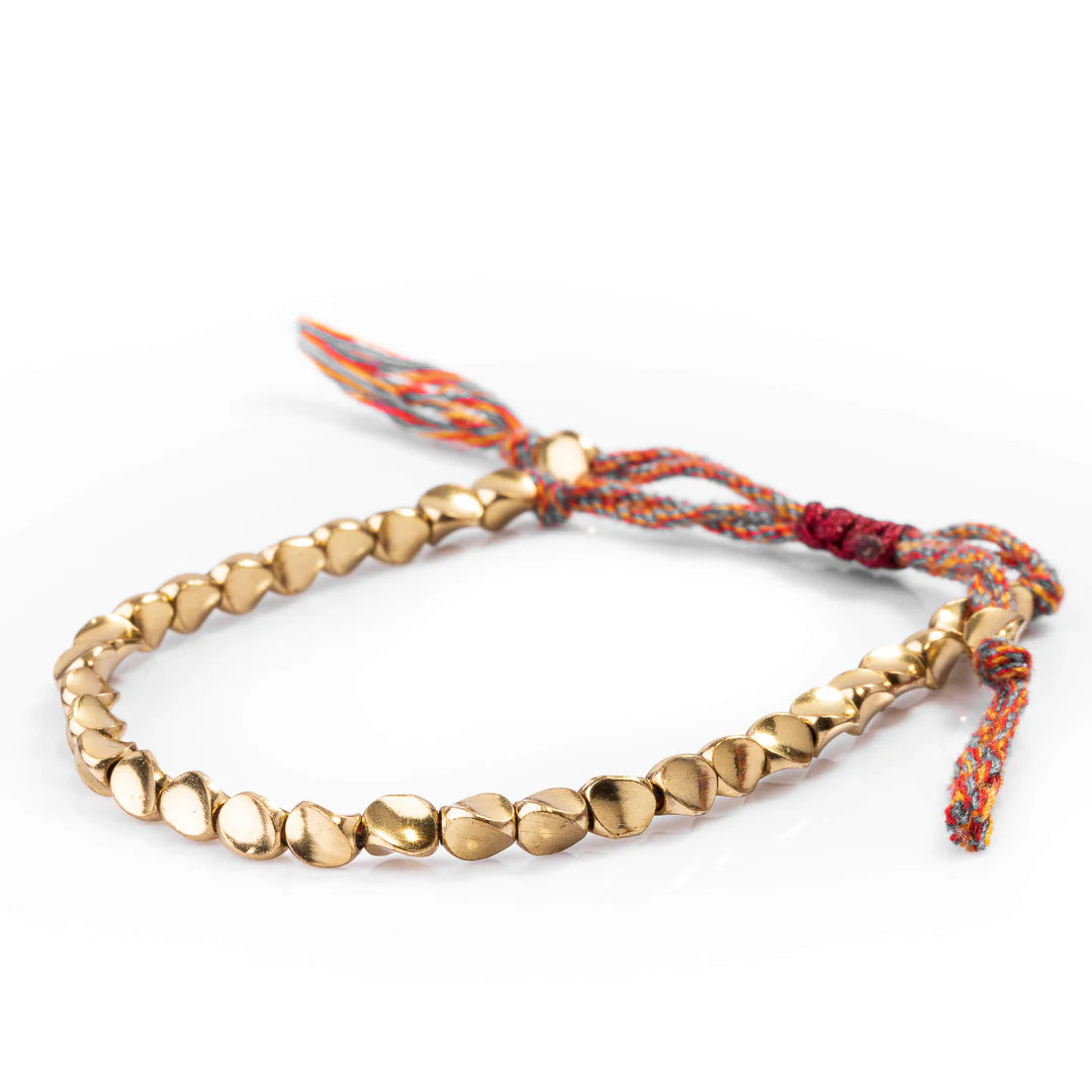 Handcrafted Tibetan Copper Healing Bracelet - Embrace Strength and Protection